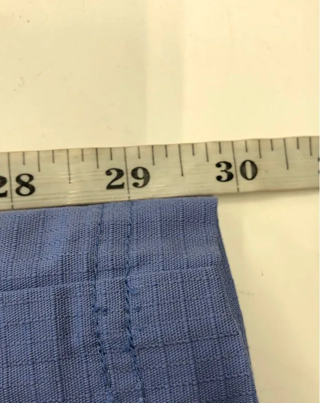 NWT Carhartt Men's Blue Gray C54108 Ripstop Cargo Scrub Pants - Size L Lot Of 2