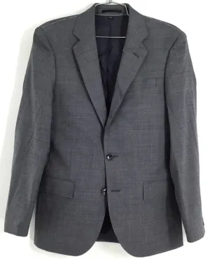 NWT J.Crew Men's Gray Slim Fit Single-Breasted Blazer - Size 36S