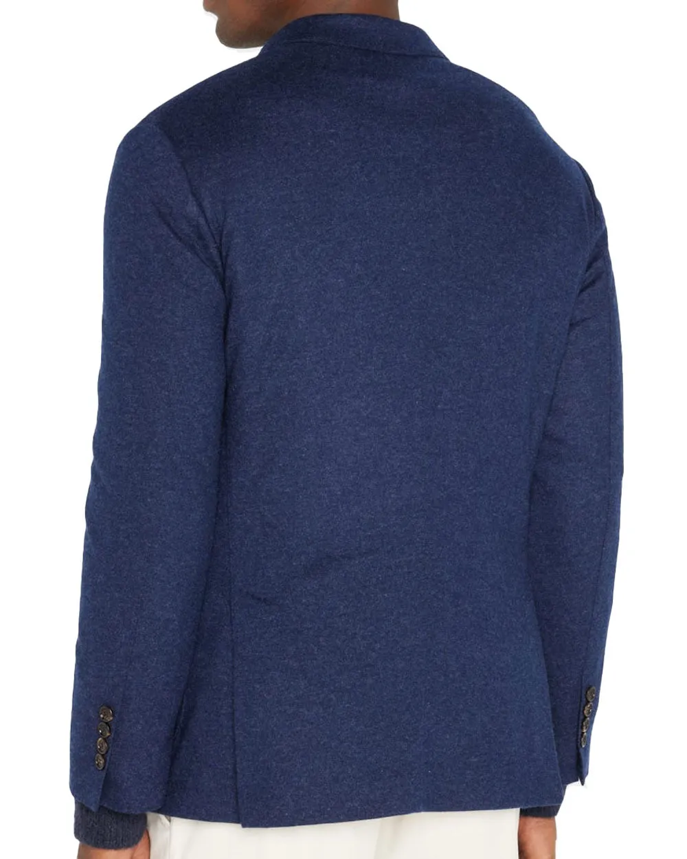 Ocean Blue Cashmere Jersey Sportcoat