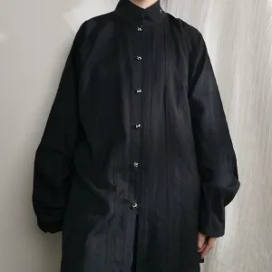 Old Wine 古酒 Modernized Ming Men's Liling Duijin Shan Daily Standing CollarTop