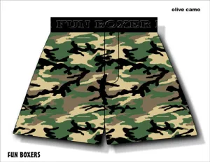 Olive Camo Boxer Short - Closeout