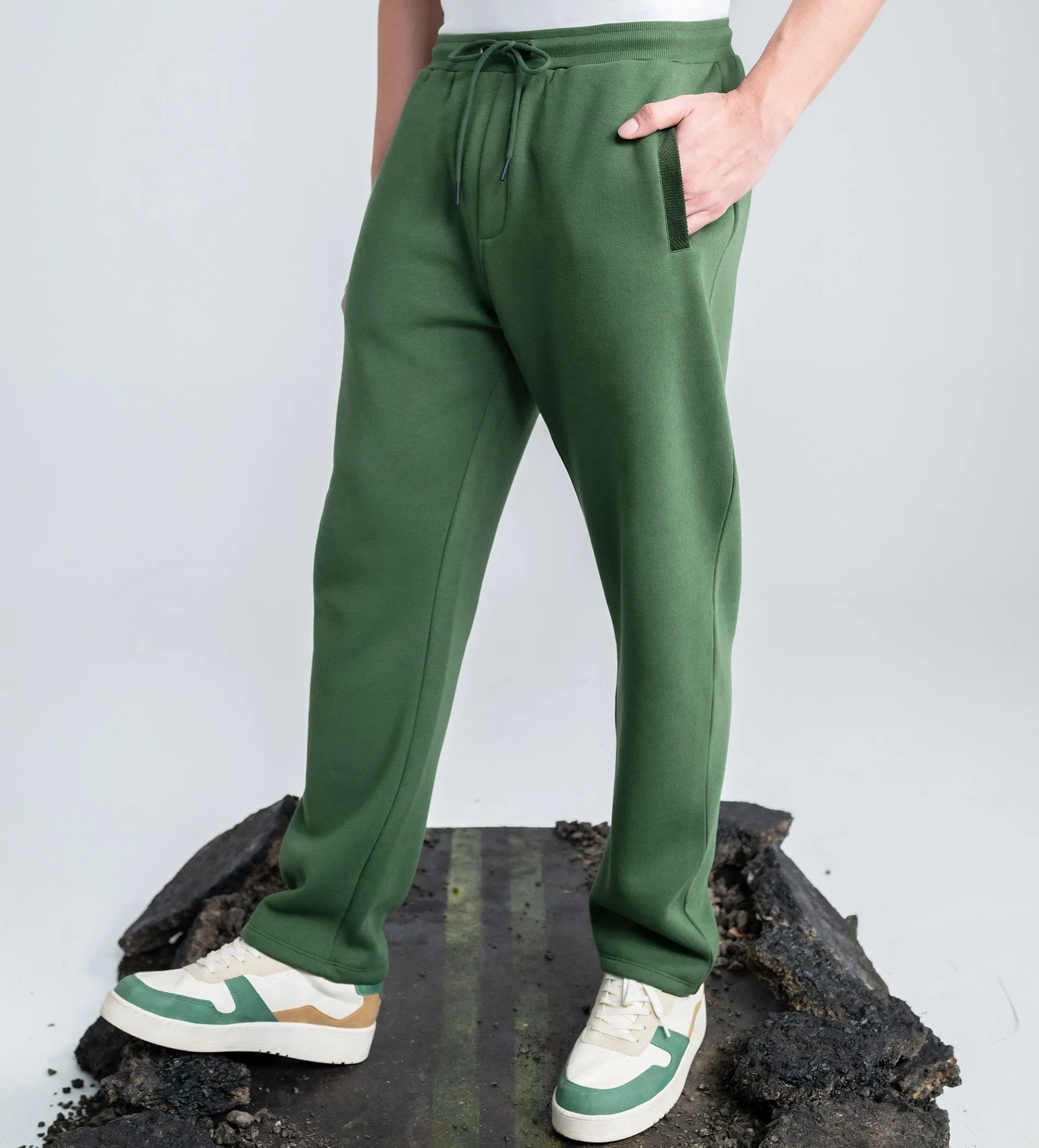 Olive Horizon trackpants