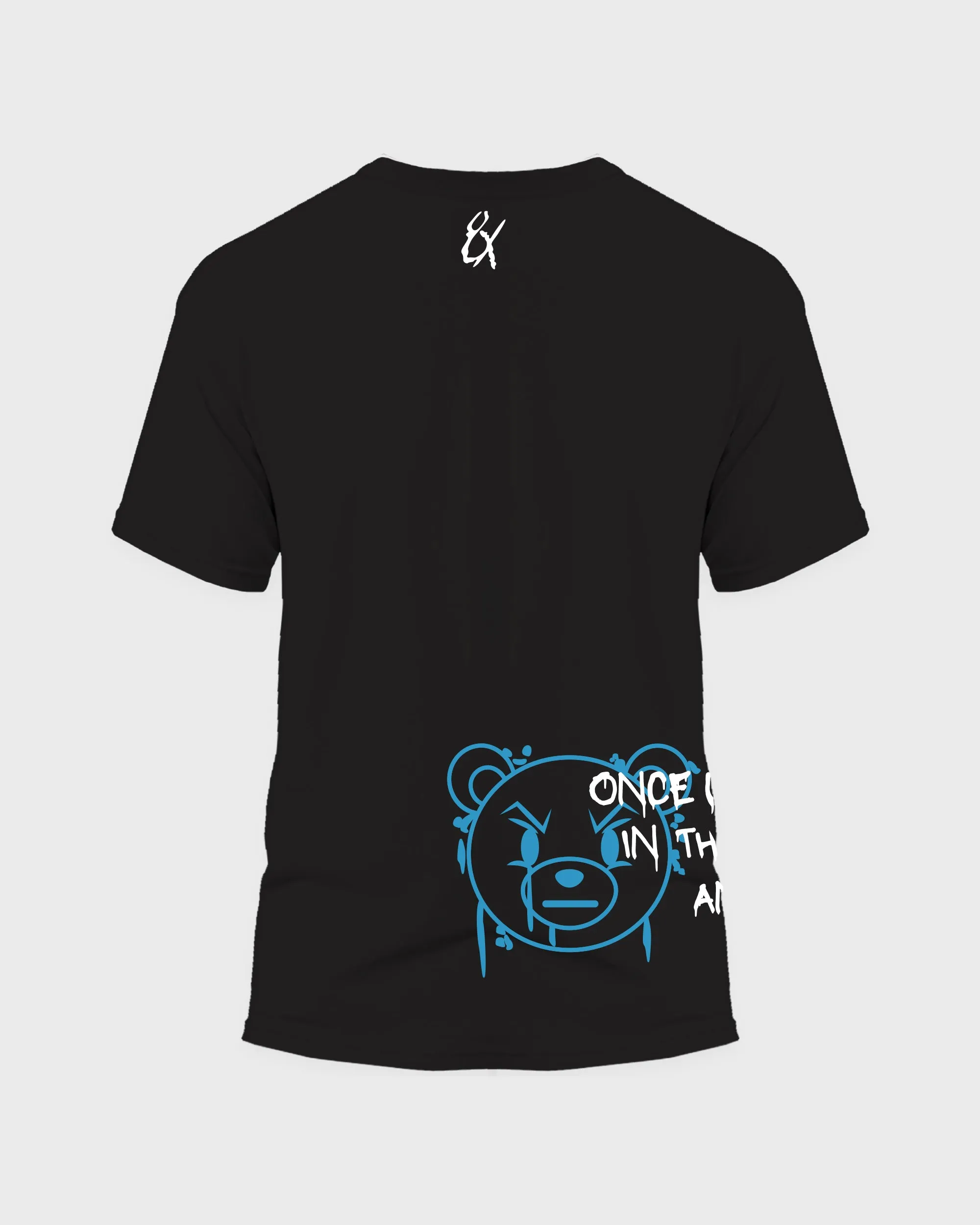 Once Upon a Time Oversized Graphic T-Shirt - Black