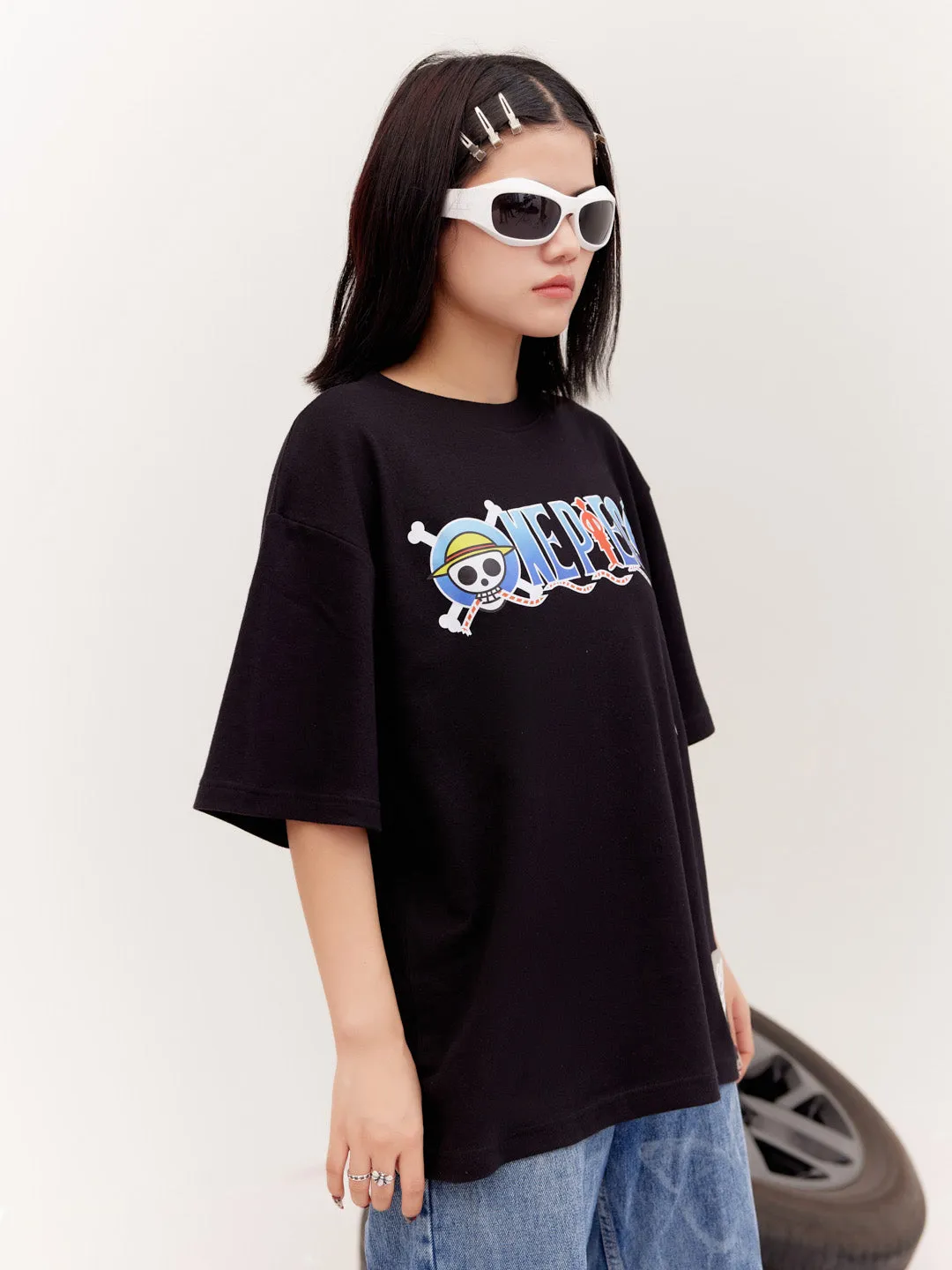 OnePiece Fan-art - Oversized t-shirt | Black