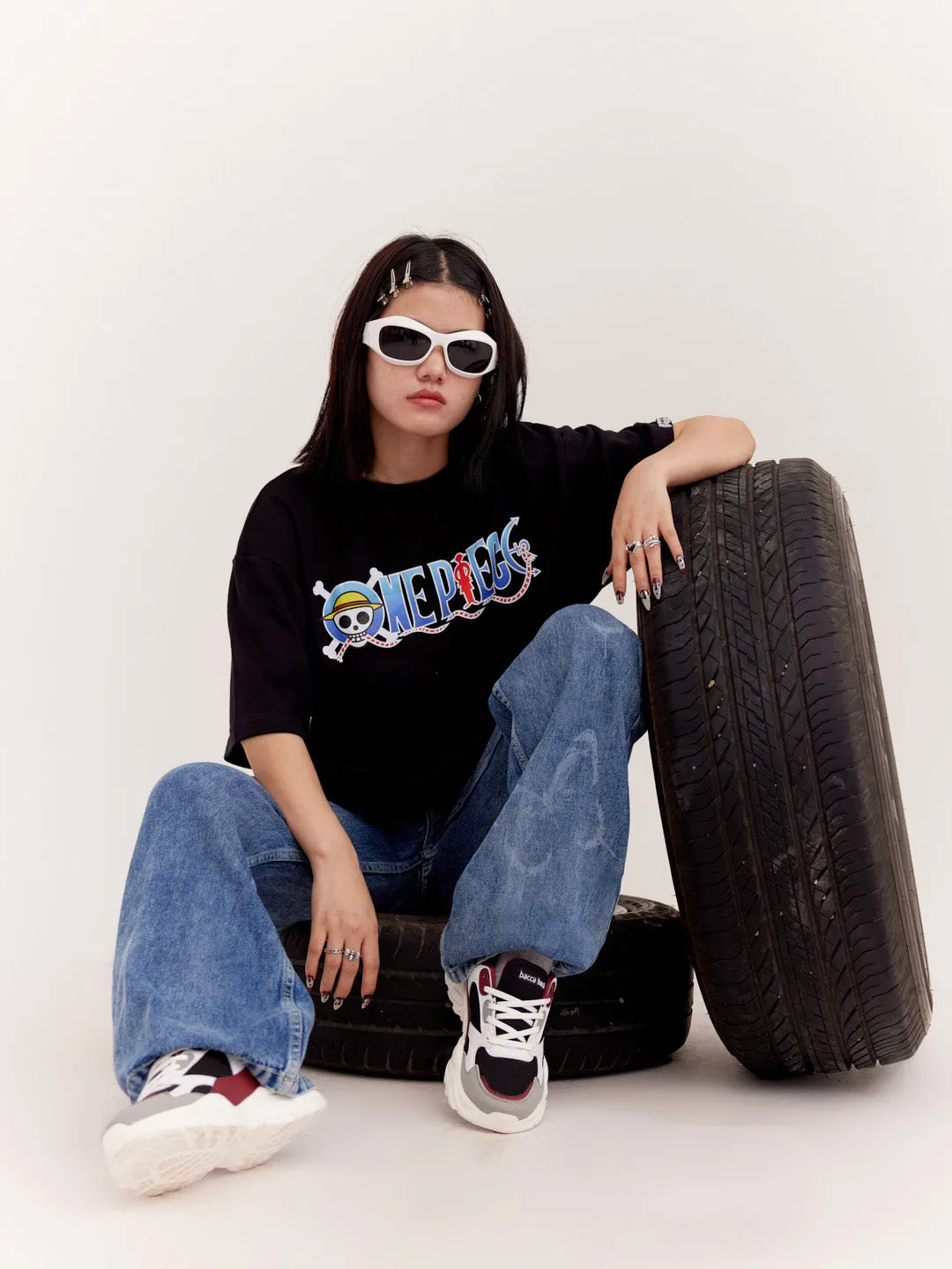OnePiece Fan-art - Oversized t-shirt | Black