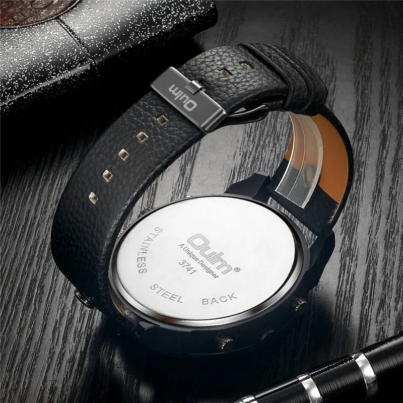 OULM Unique Luxury Sport Men's Quartz Wristwatch