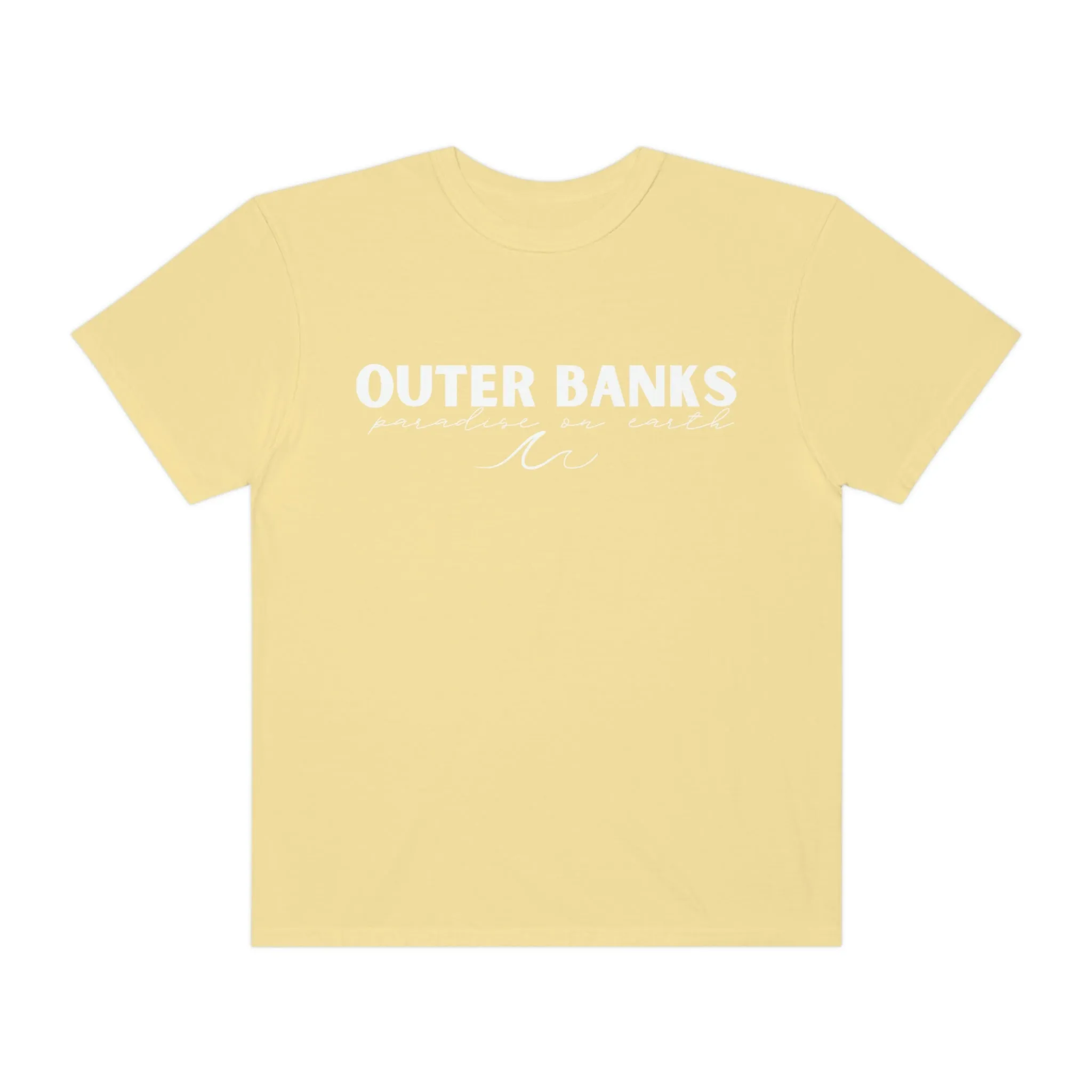 Outer Banks OBX Paradise on Earth Waves Comfort Colors 1717 Unisex Garment-Dyed T-shirt