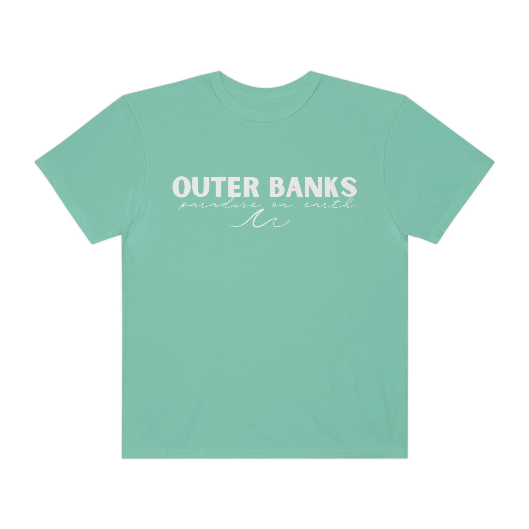 Outer Banks OBX Paradise on Earth Waves Comfort Colors 1717 Unisex Garment-Dyed T-shirt