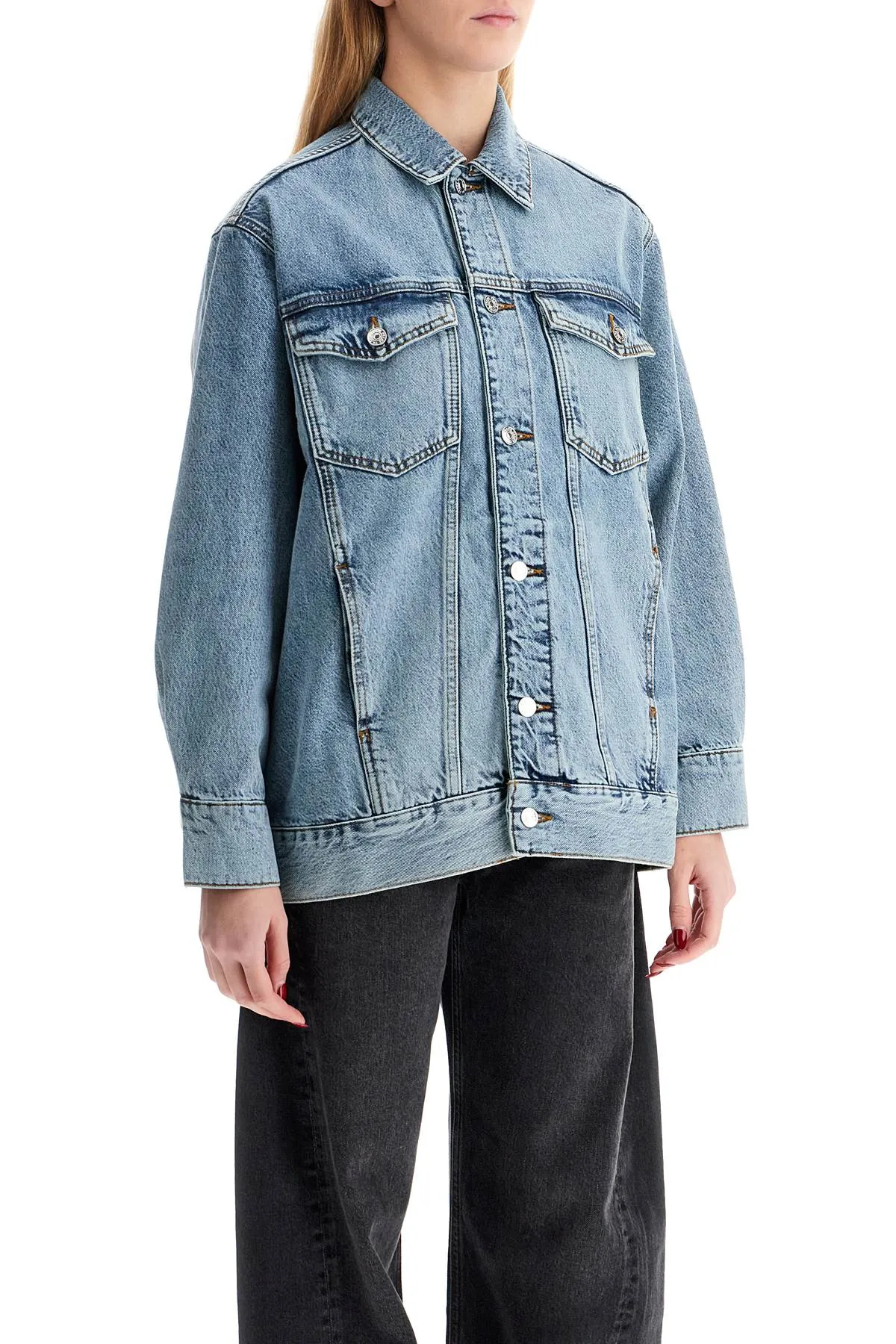 oversized denim jacket for WP25DJA001 SEATTLE