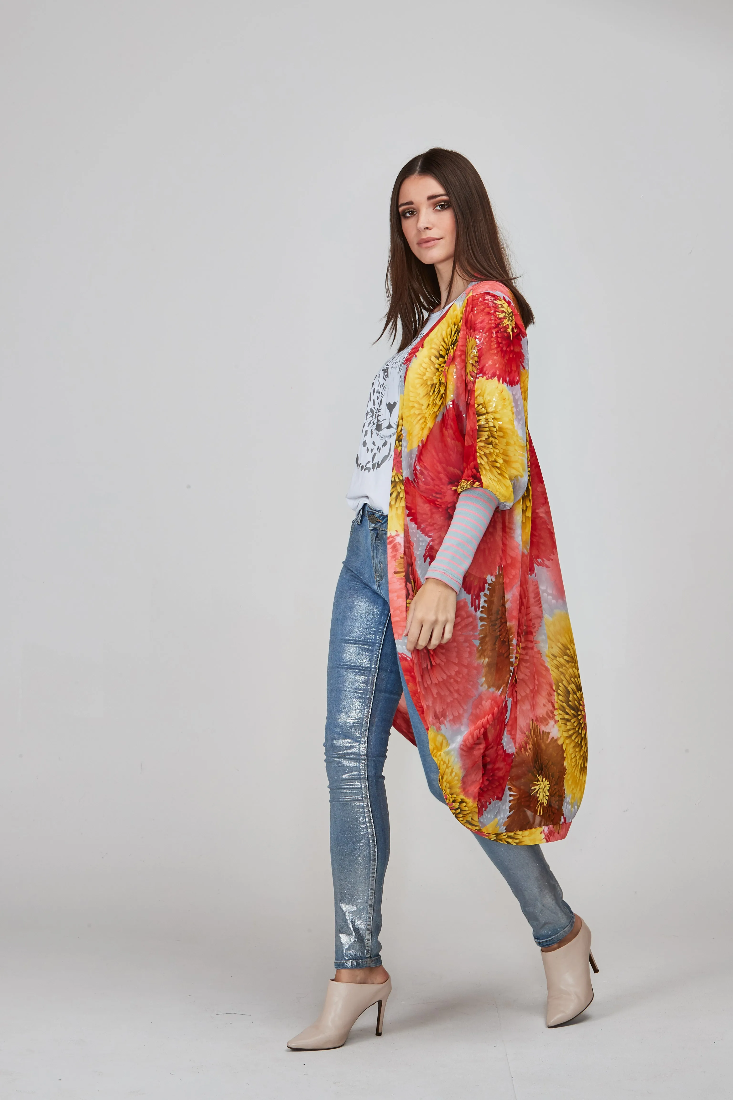 Paige Cuff Kimono Long