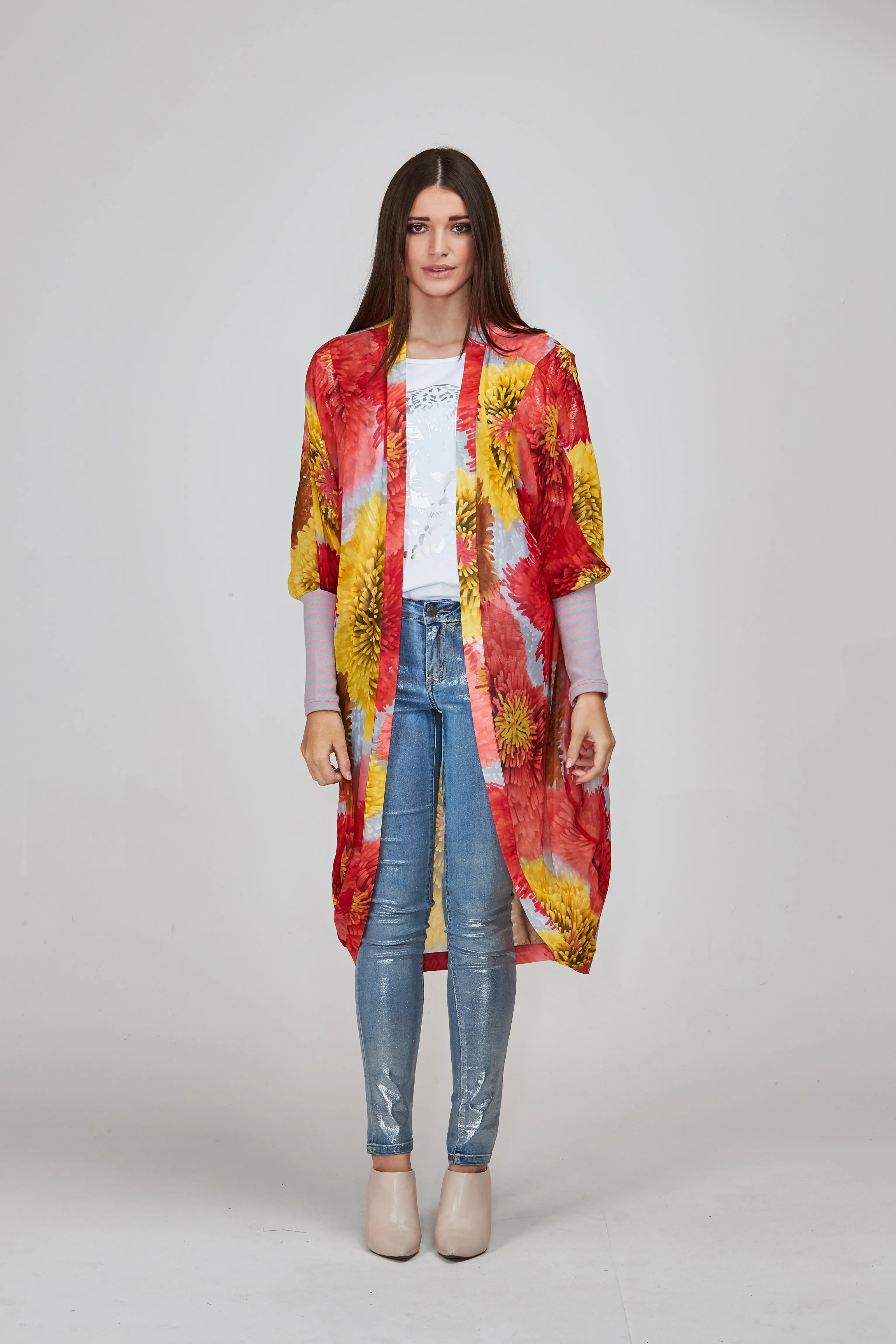 Paige Cuff Kimono Long