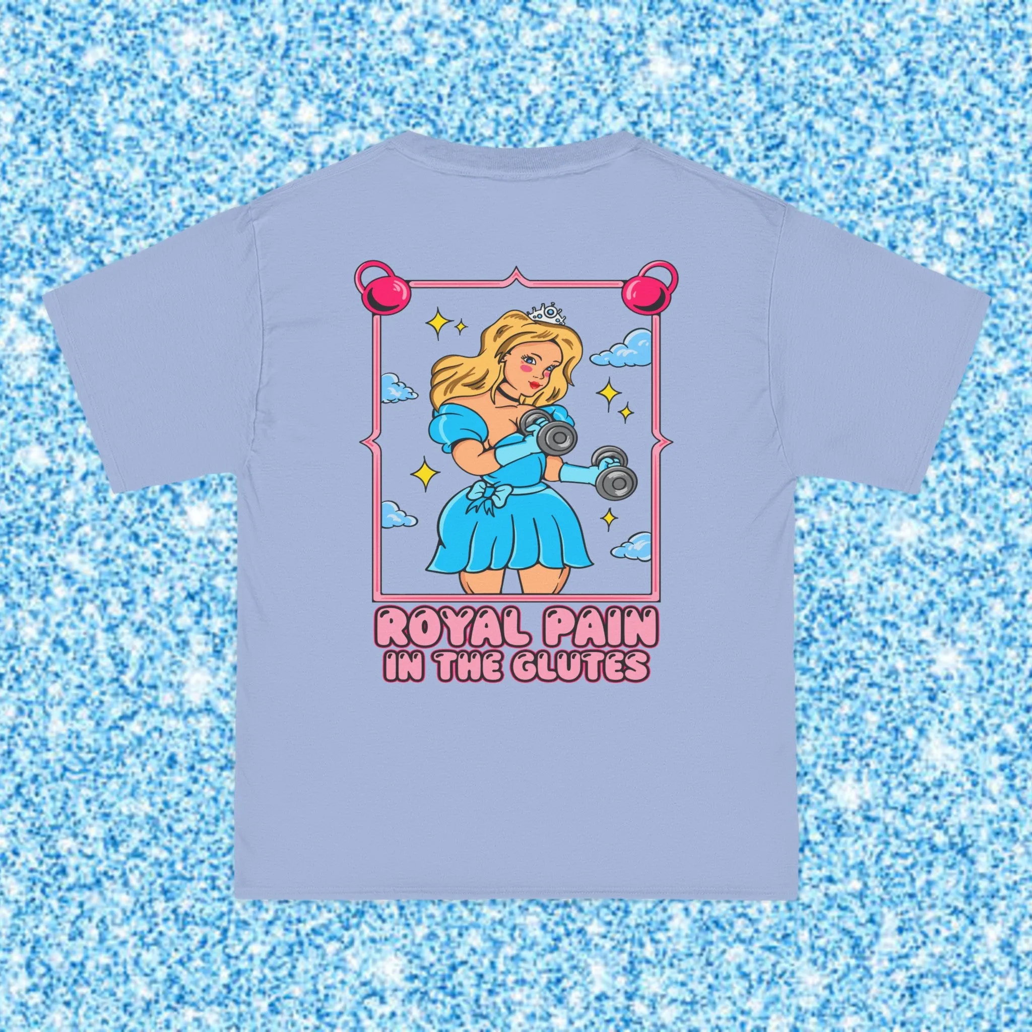 PAIN IN THE GLUTES (BLUE DRESS)- TEE