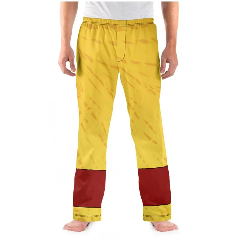 Pajamas:  Men's Straw Hat Nightwear