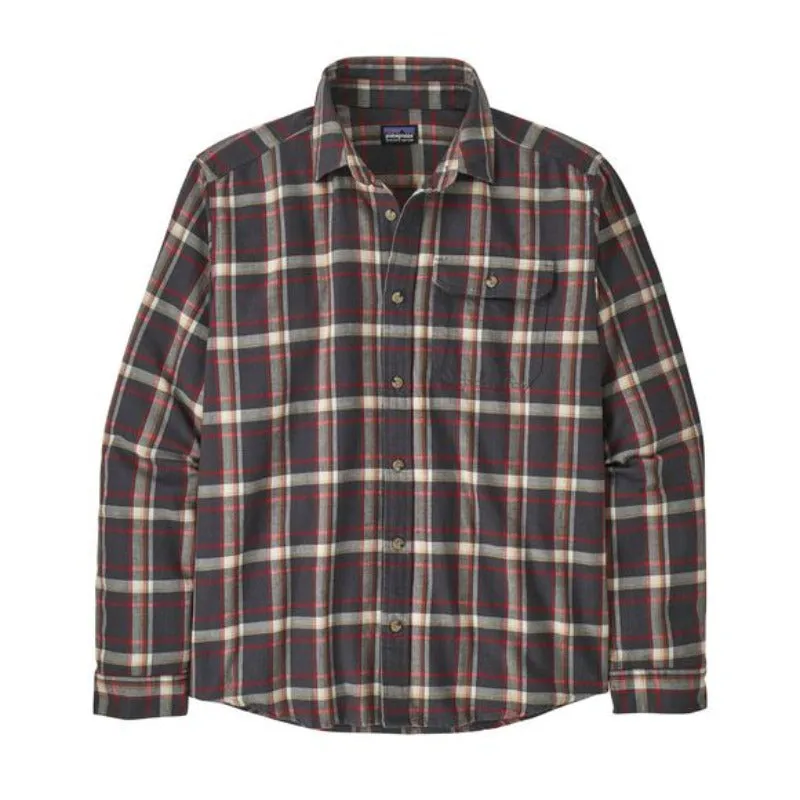 Patagonia Long Sleeve Cotton in Conversion Lightweight Fjord Flannel Shirt Men's