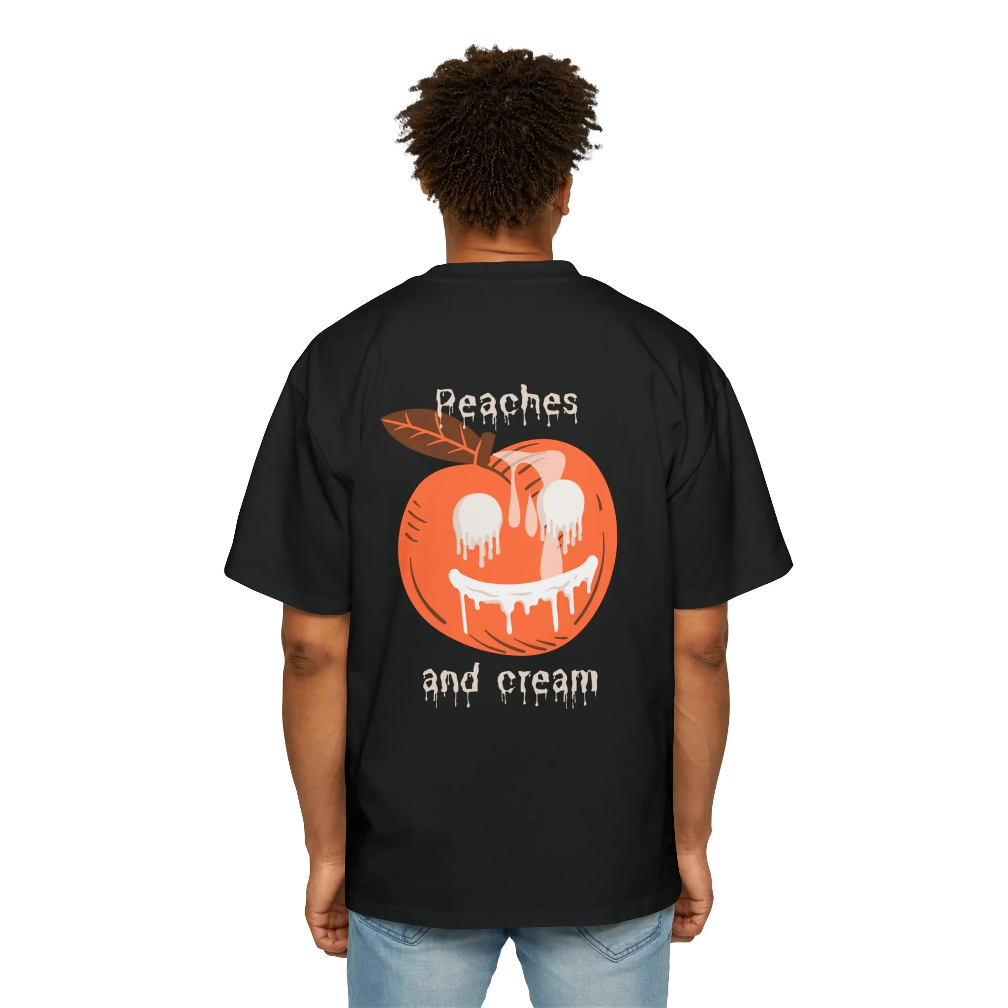 Peaches and Cream Heavy Oversized Tee