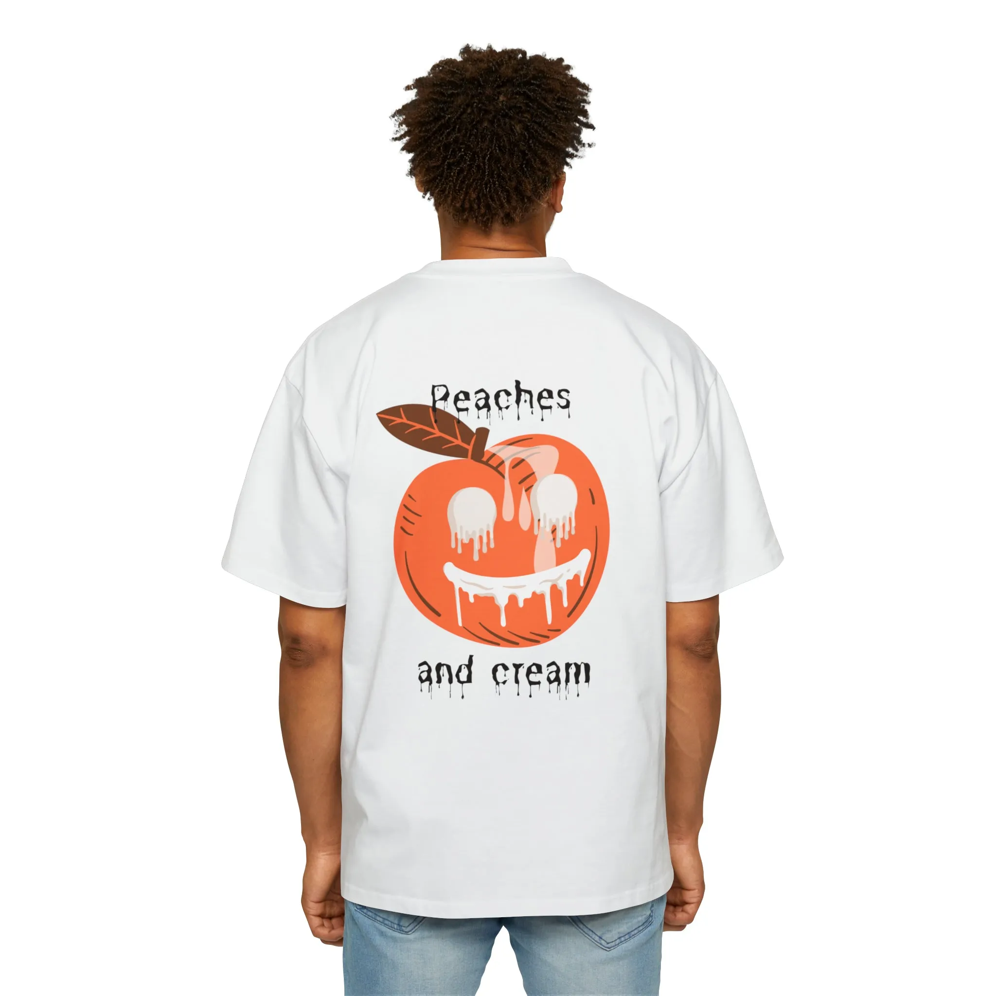 Peaches and Cream Heavy Oversized Tee