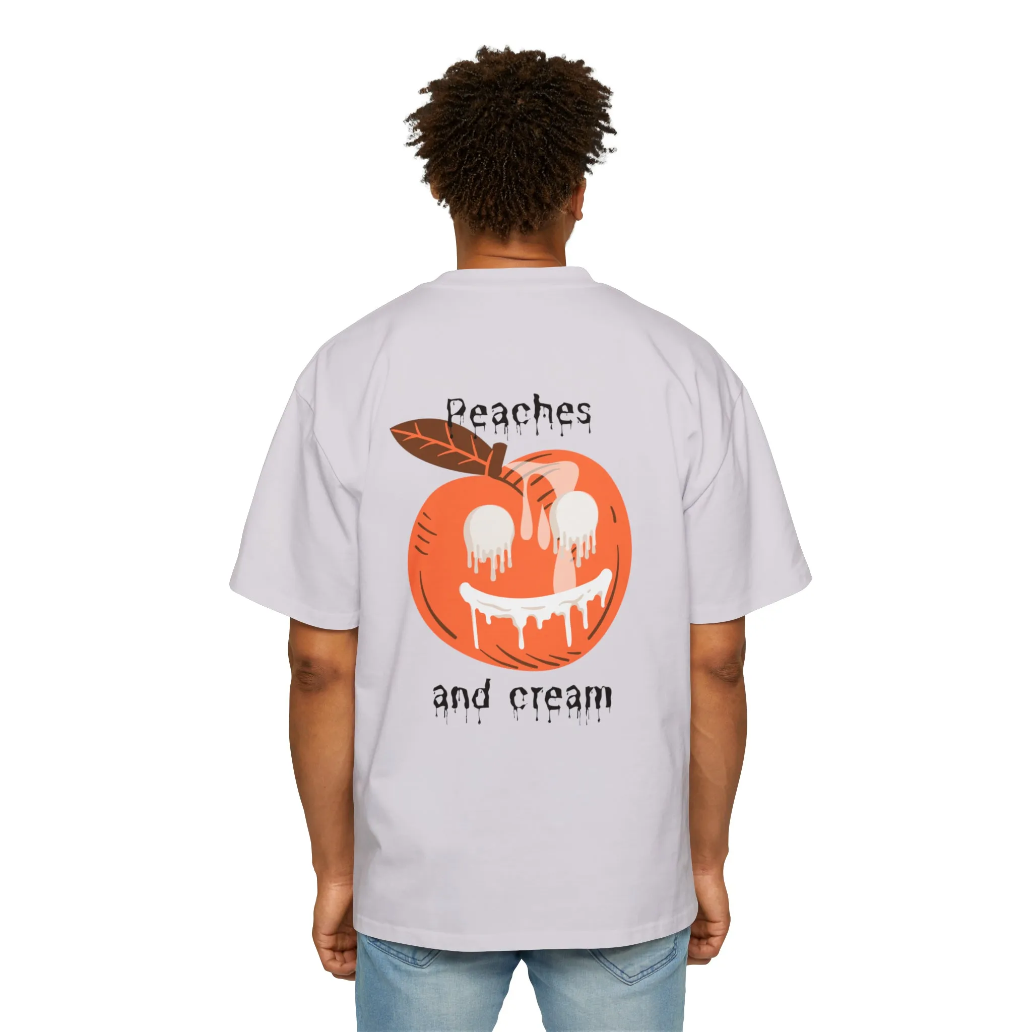 Peaches and Cream Heavy Oversized Tee
