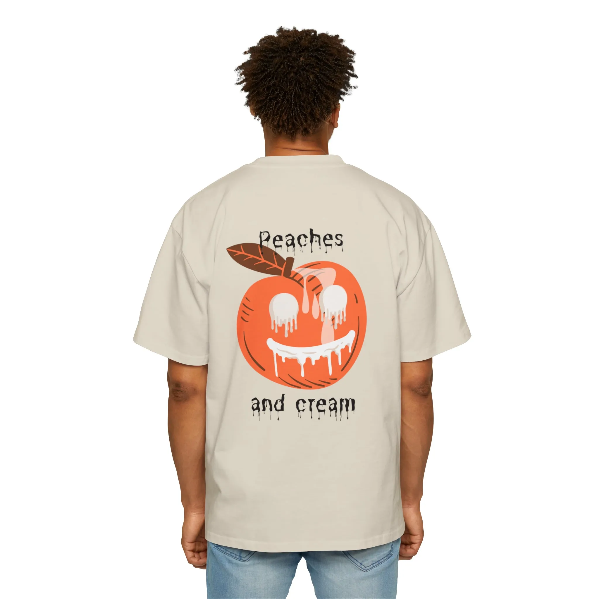 Peaches and Cream Heavy Oversized Tee