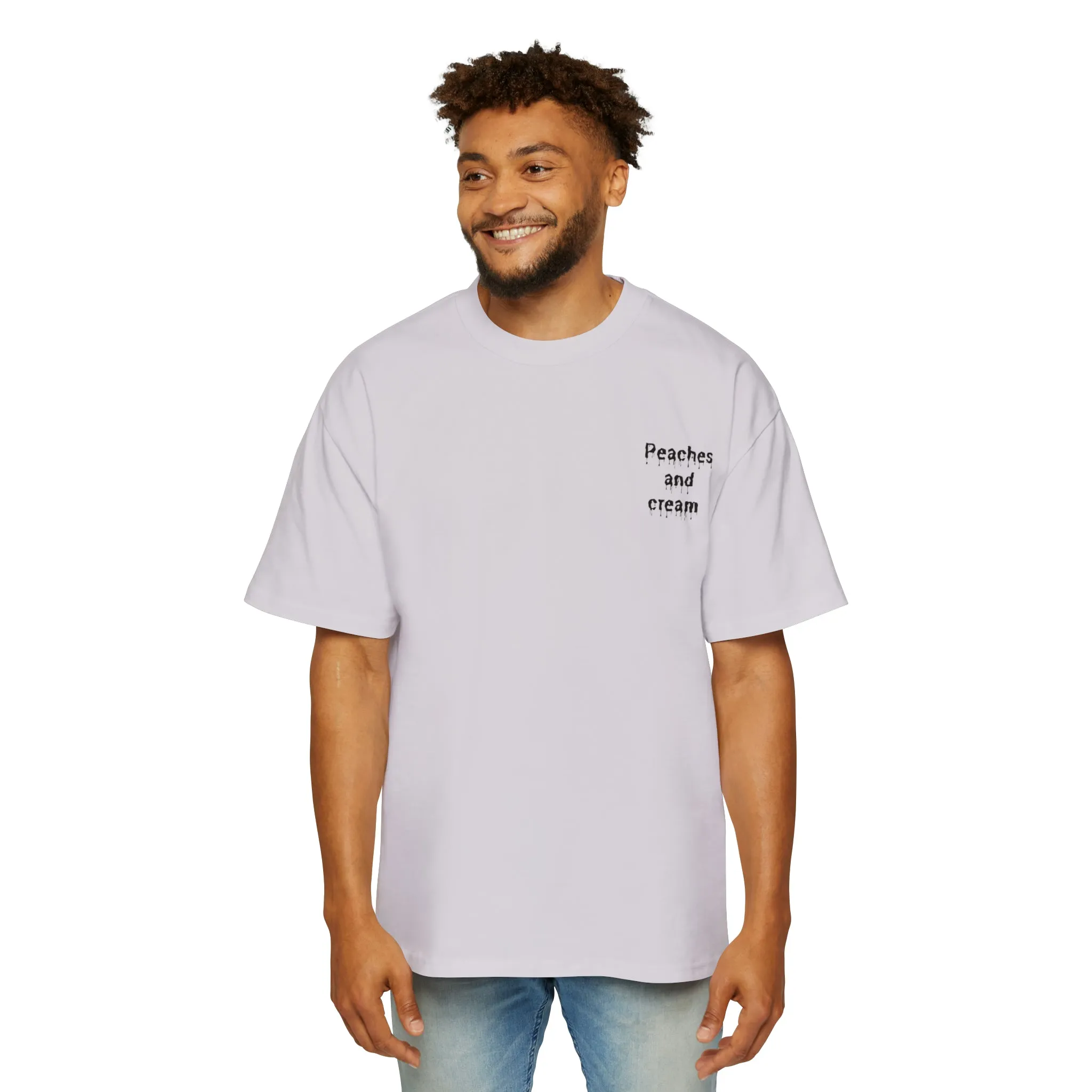 Peaches and Cream Heavy Oversized Tee