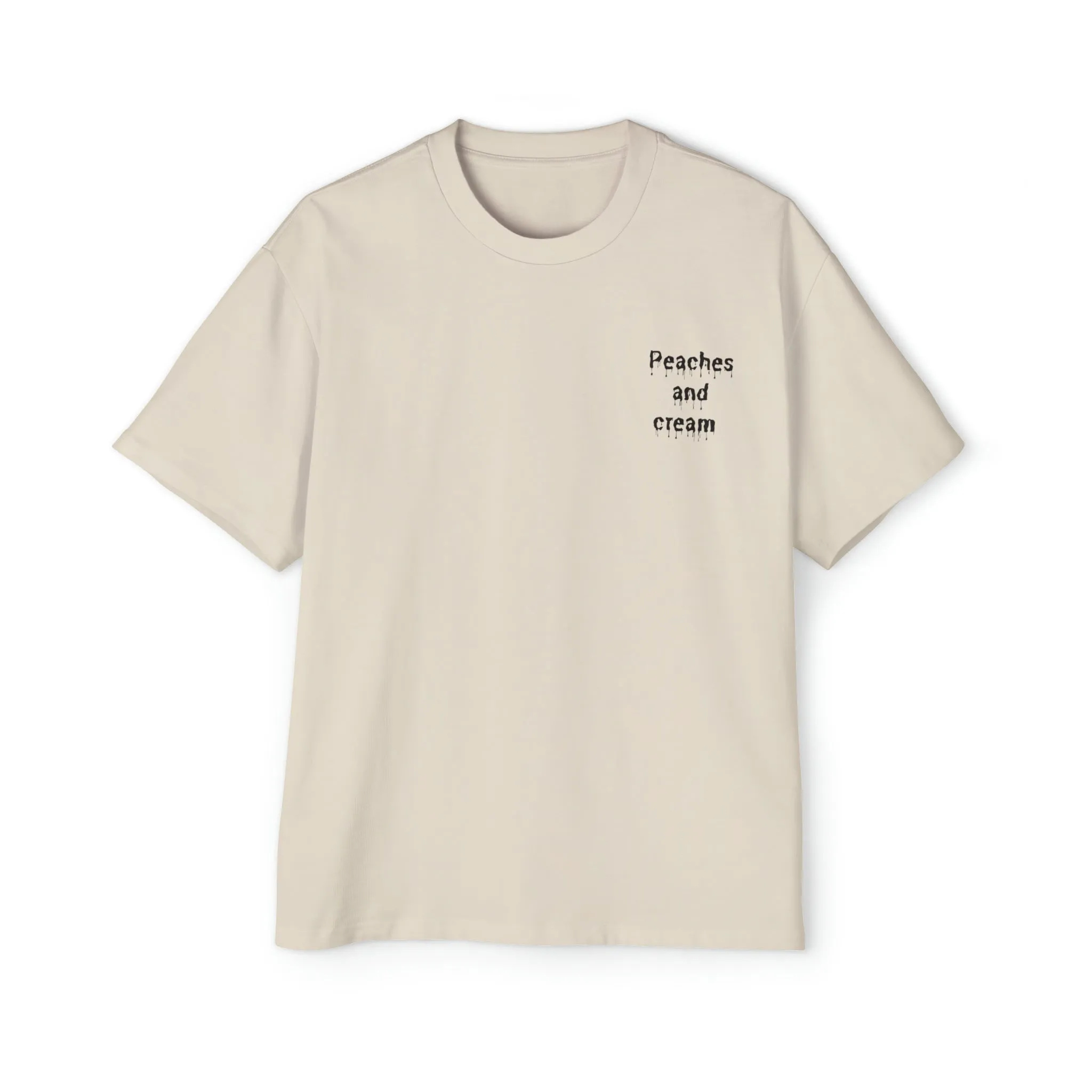 Peaches and Cream Heavy Oversized Tee