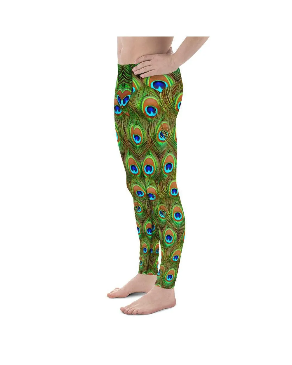 Peacock Feathered Meggings