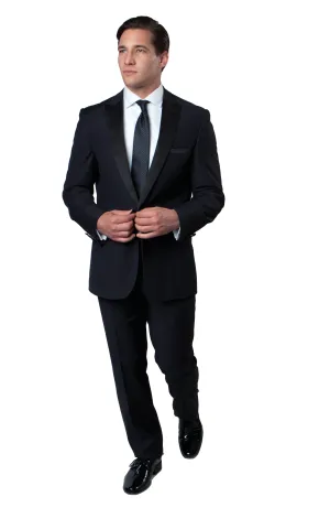Peak Lapel Slim Fit Tuxedo for Men - Perfect for Prom & Formal Events