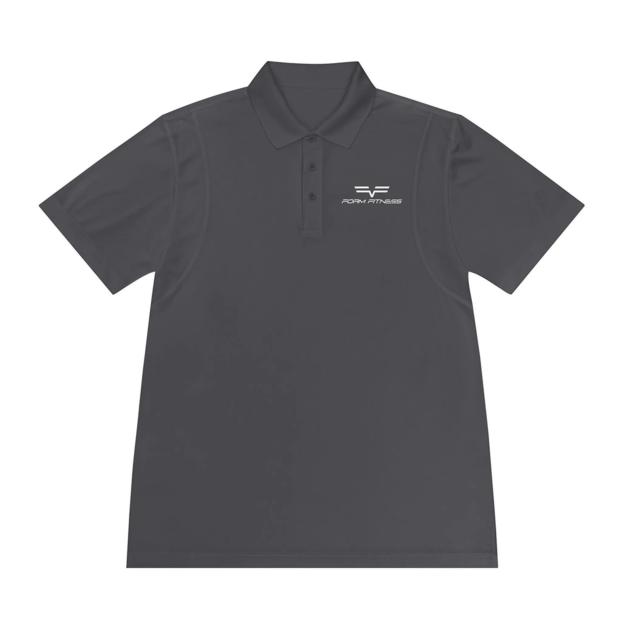 Performance Polo Shirt - Moisture Wicking - Form Fitness