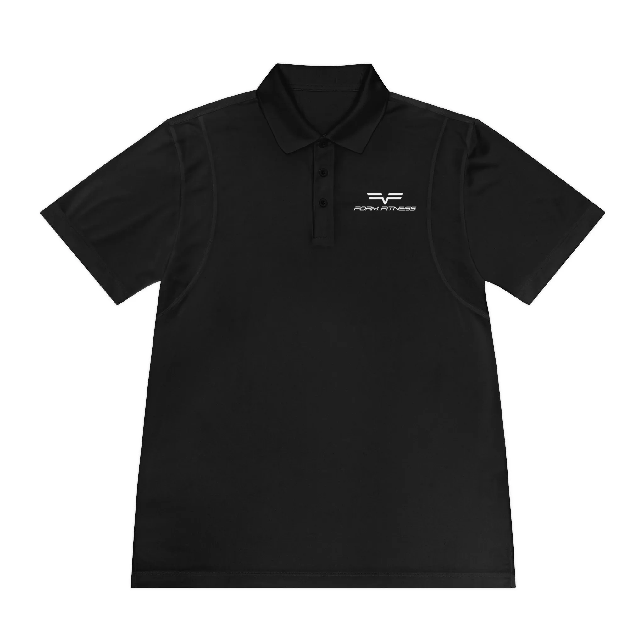 Performance Polo Shirt - Moisture Wicking - Form Fitness