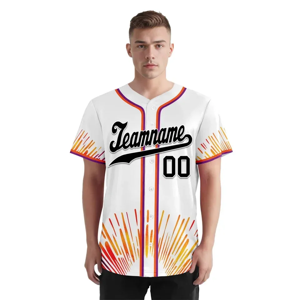Personalized Yoga-Inspired Baseball Jersey – Custom Activewear for Wellness Enthusiasts