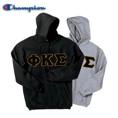 Phi Kappa Sigma Champion Powerblend® Hoodie, 2-Pack Bundle Deal - Champion S700 - TWILL