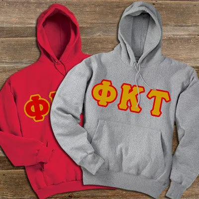 Phi Kappa Tau Hooded Sweatshirt, 2-Pack Bundle Deal - TWILL