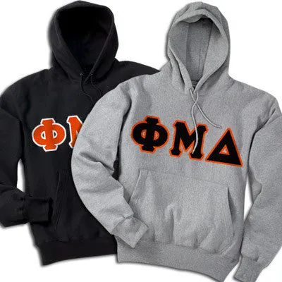 Phi Mu Delta Hooded Sweatshirt, 2-Pack Bundle Deal - TWILL
