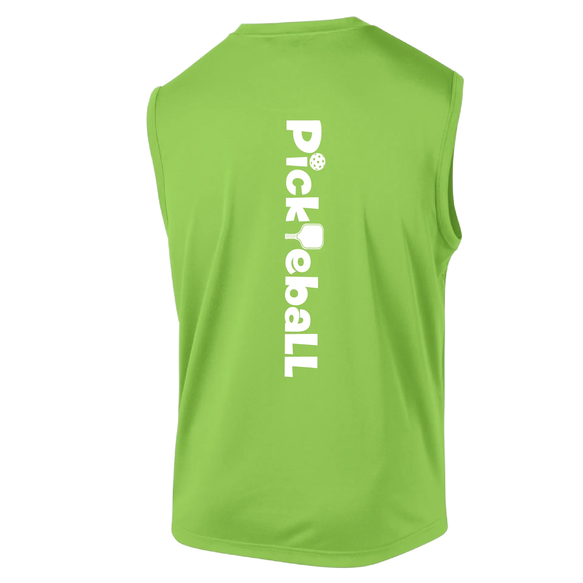 Pickleball Horizontal (Customizable) | Men’s Sleeveless Athletic Shirts | 100% Polyester