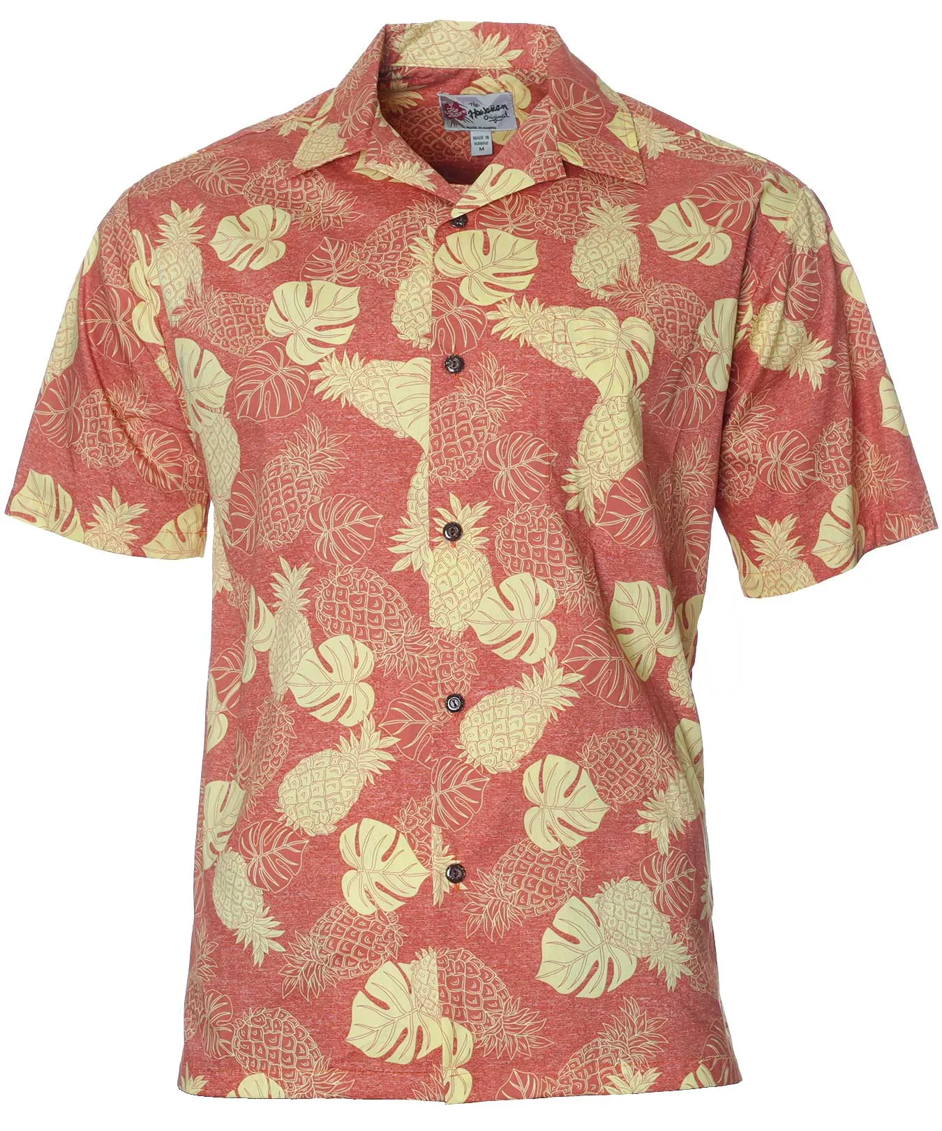 Pineapples Monstera Hawaiian Shirt