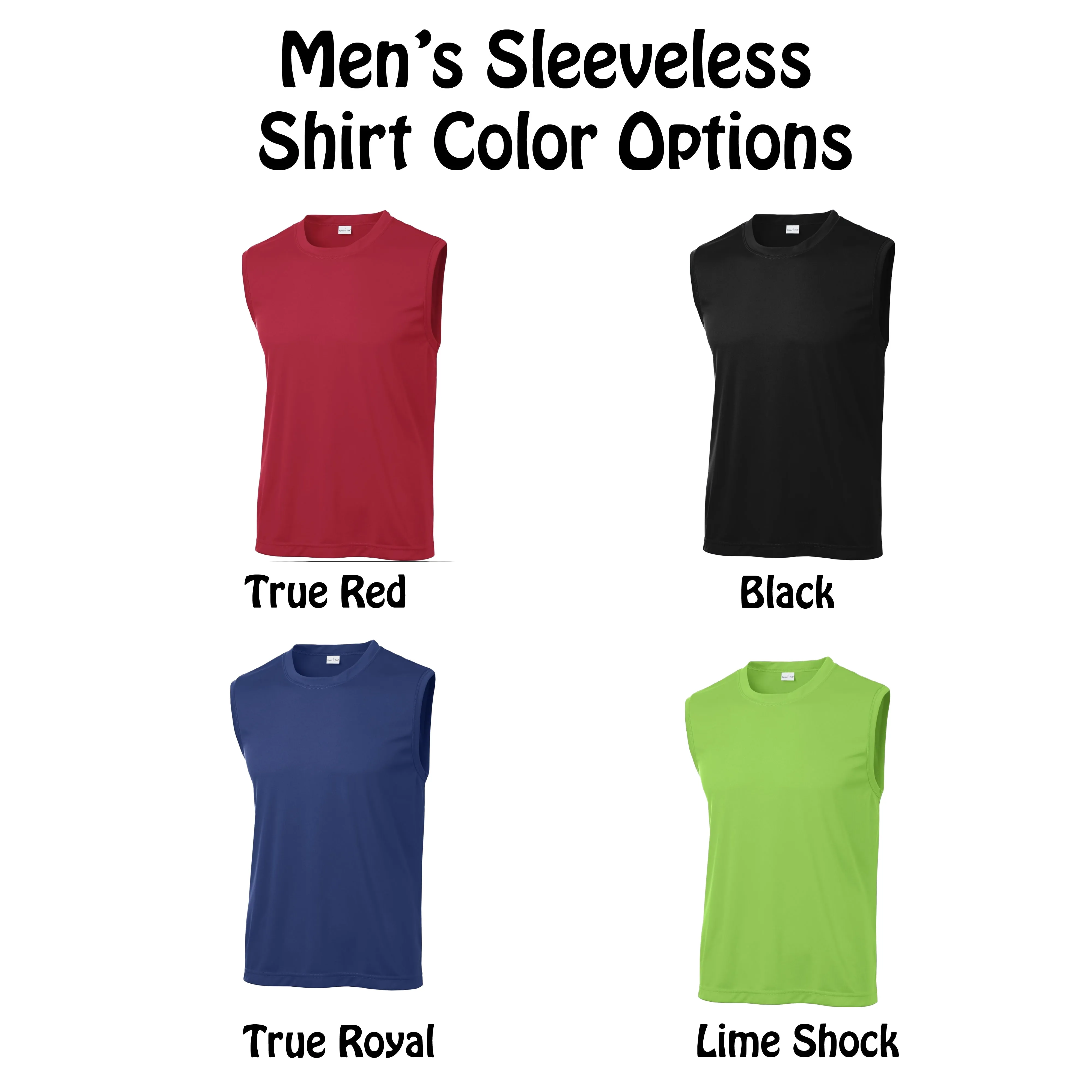 Play Pickleball | Men's Sleeveless Pickleball Shirt | 100% Polyester