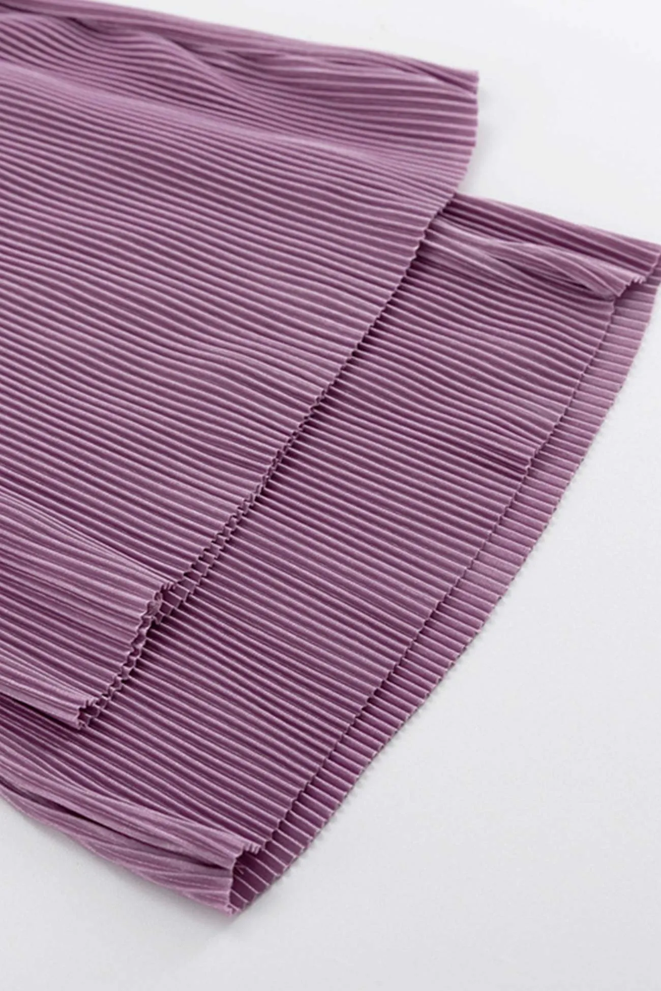 Pleated Backless Strapless Tops Long Pant Set