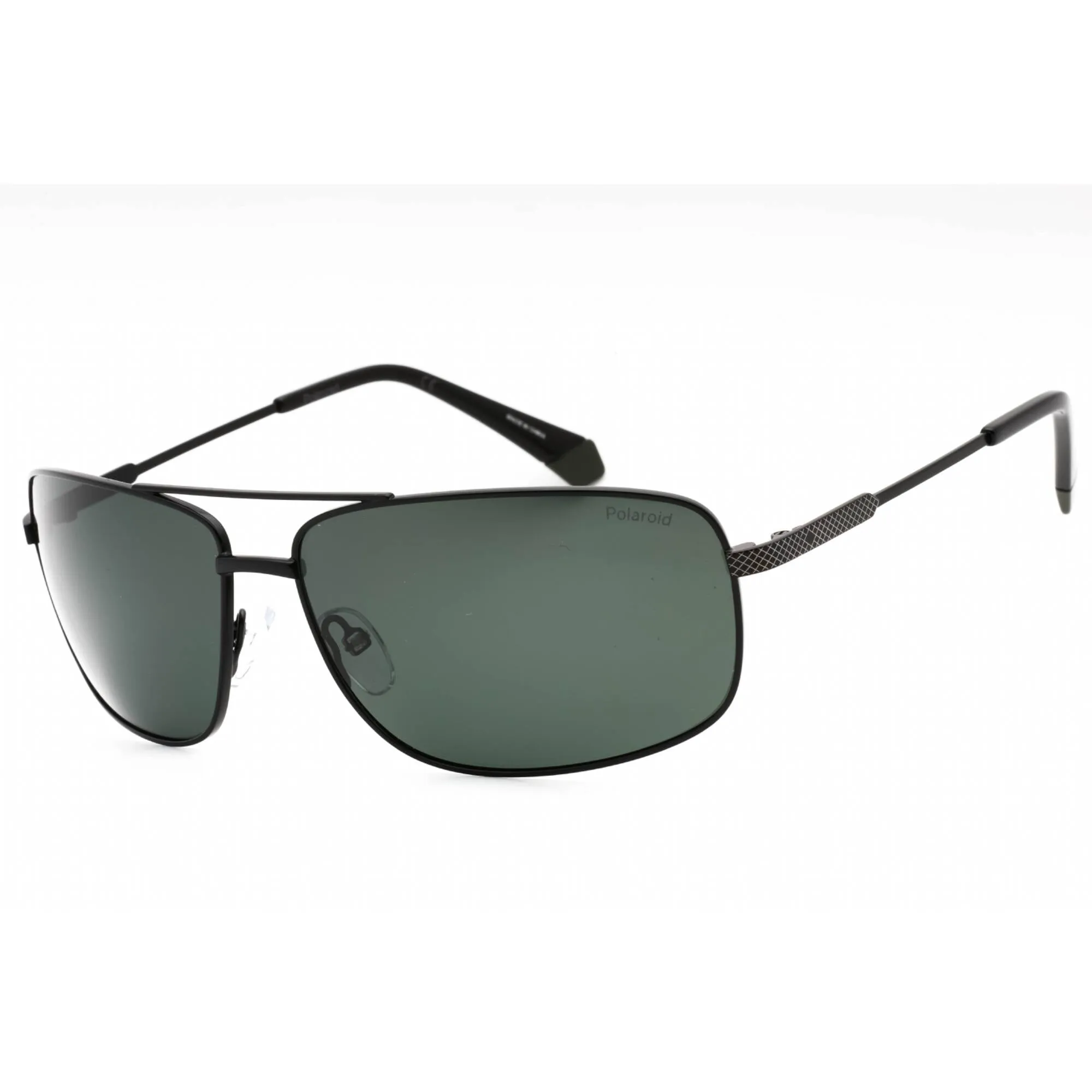 Polaroid Core Men's Sunglasses - Matte Black Frame Green Lens | PLD 2101/S 0003 UC