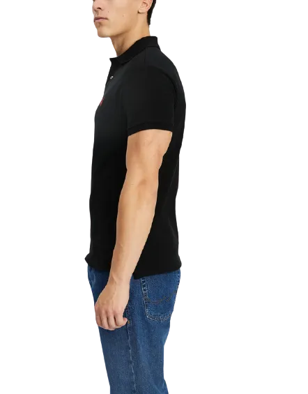 Polo Ralph Lauren - Custom Fit Mesh Polo - Black
