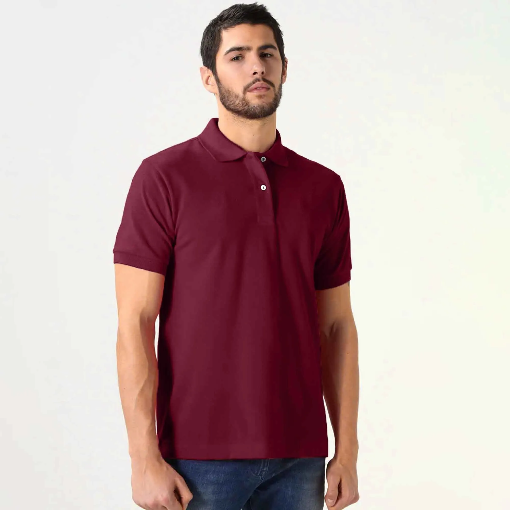Polo Republica Men's Essentials Premium Short Sleeve Polo Shirt