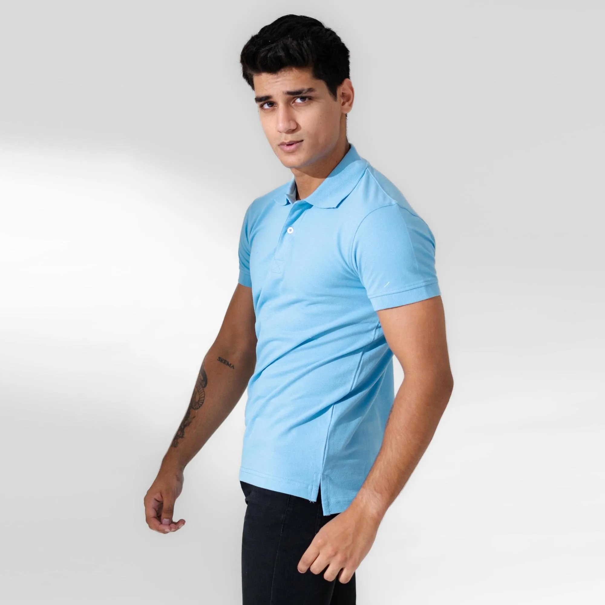 Polo Republica Men's Essentials Premium Short Sleeve Polo Shirt