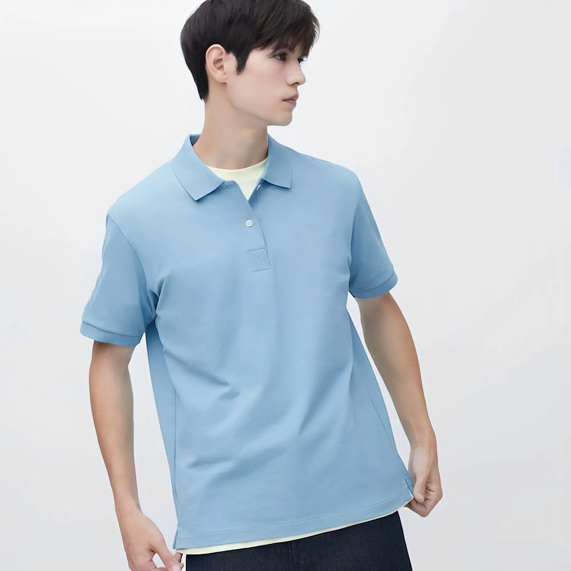 Polo Republica Men's Essentials Premium Short Sleeve Polo Shirt