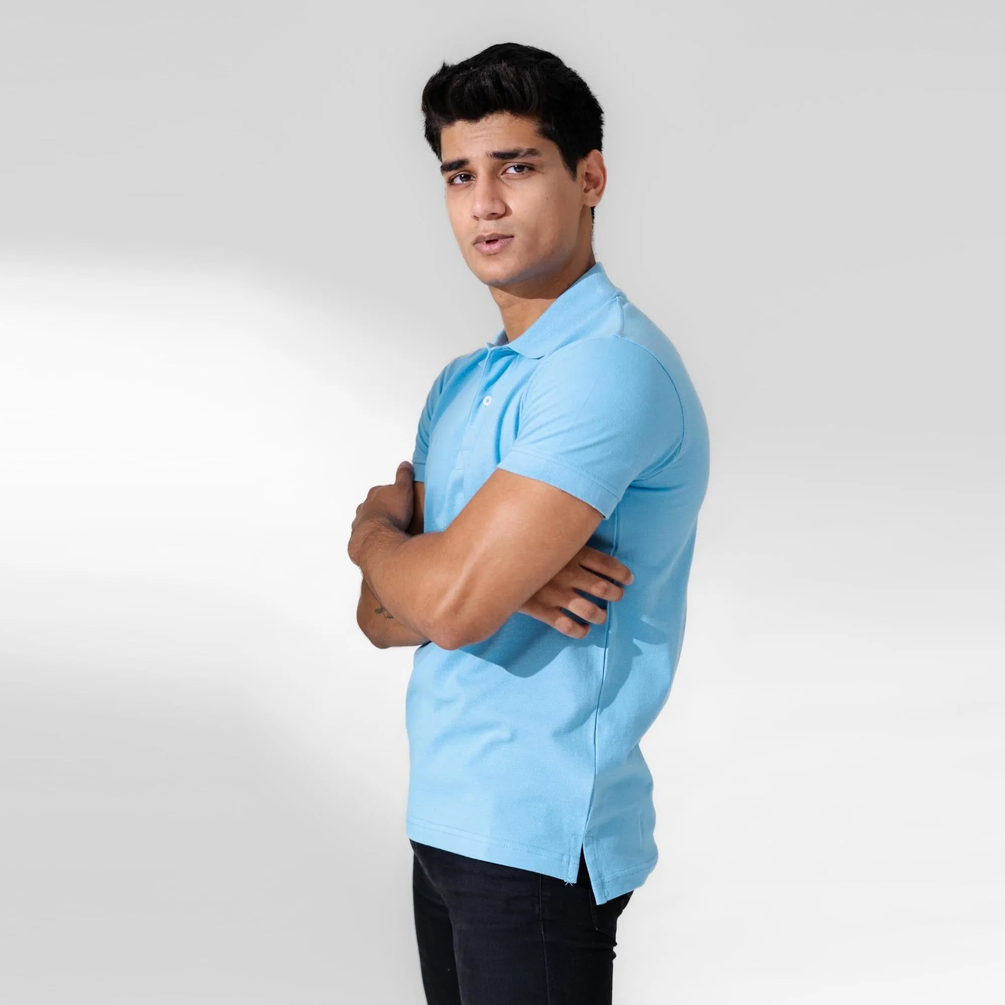 Polo Republica Men's Essentials Premium Short Sleeve Polo Shirt