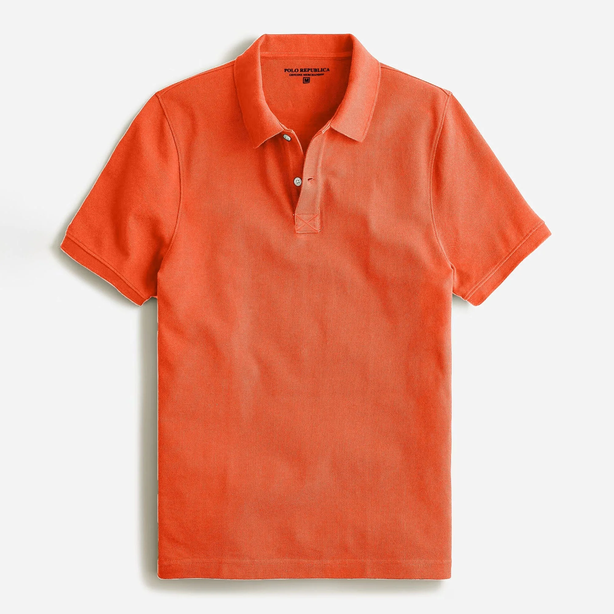 Polo Republica Men's Essentials Premium Short Sleeve Polo Shirt