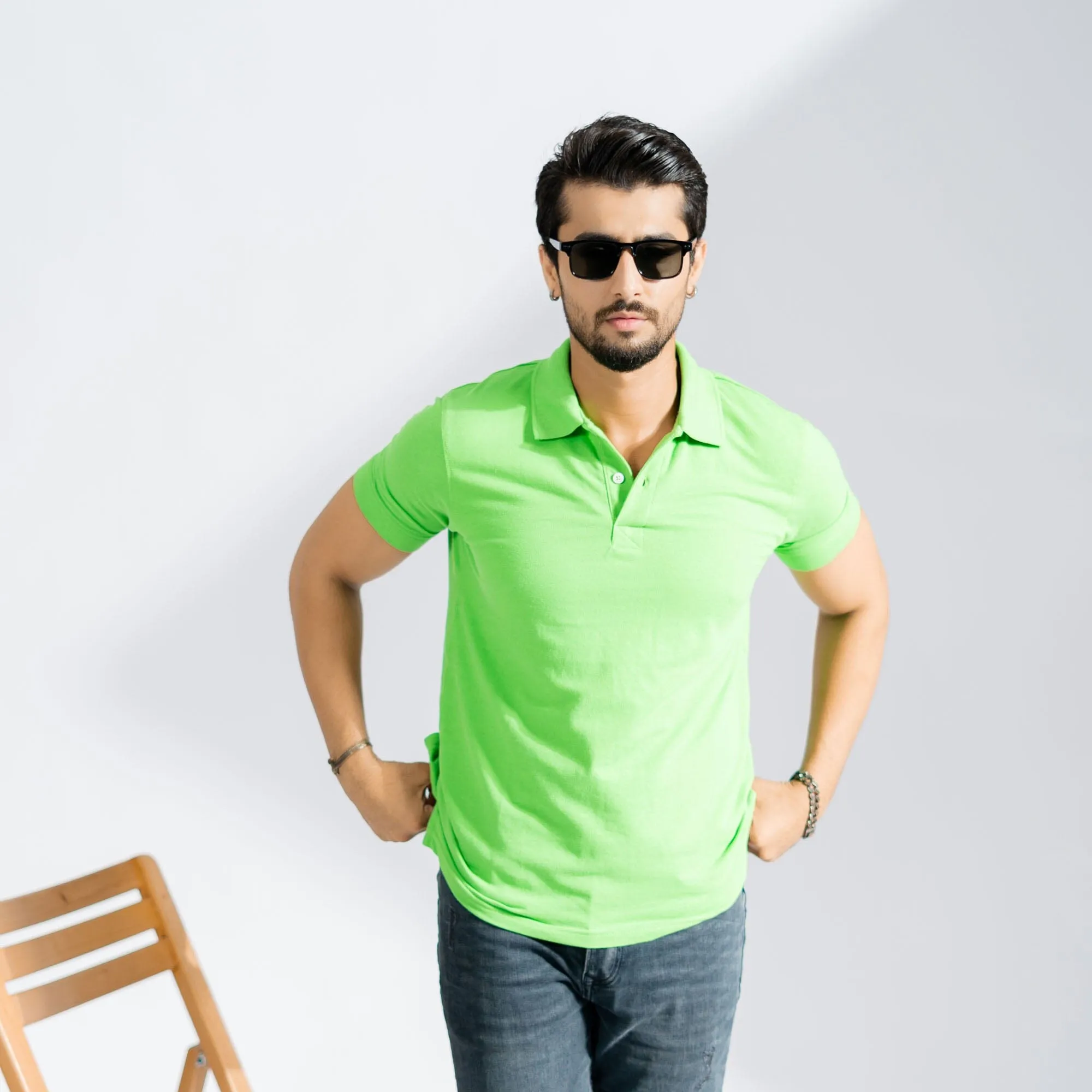 Polo Republica Men's Essentials Premium Short Sleeve Polo Shirt