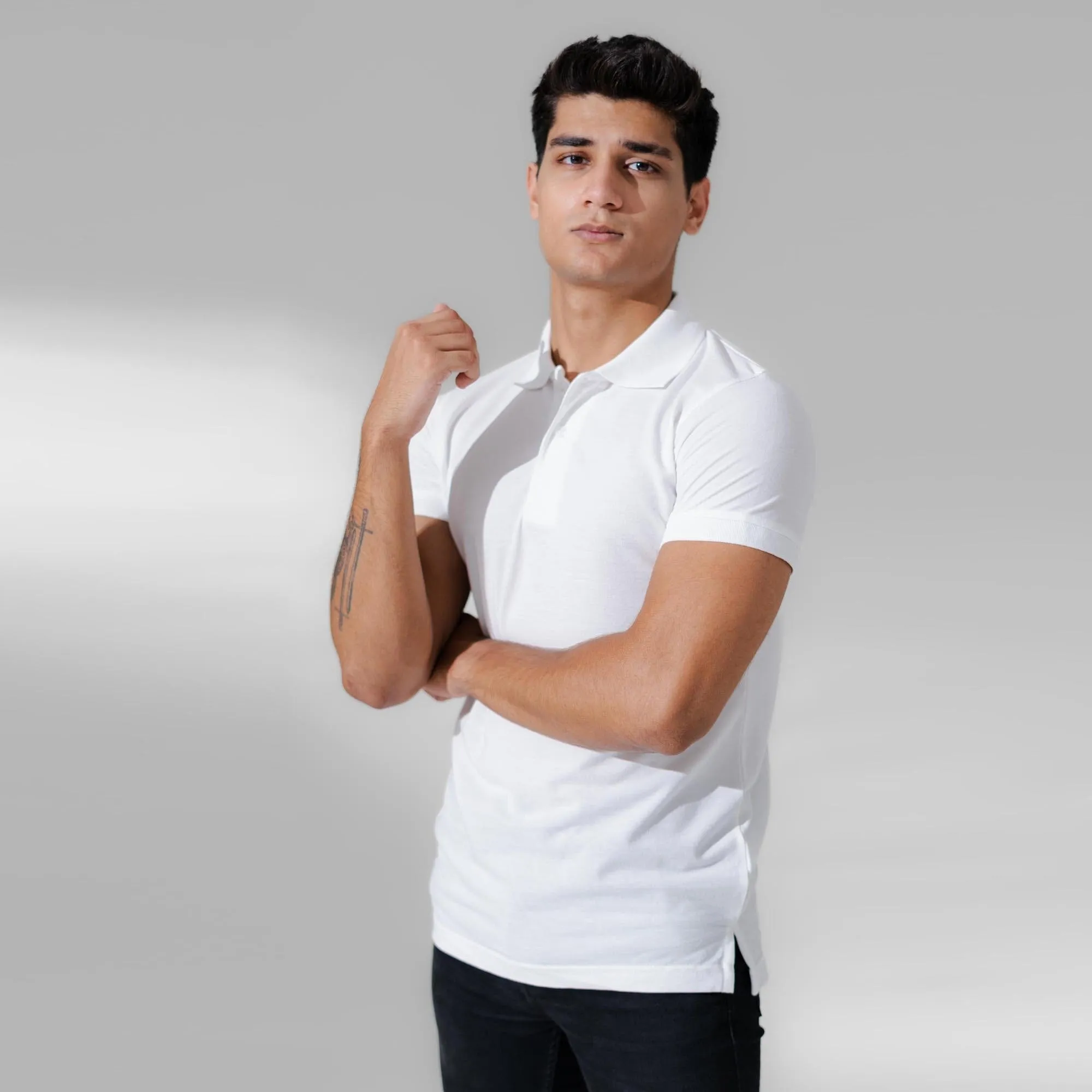 Polo Republica Men's Essentials Premium Short Sleeve Polo Shirt