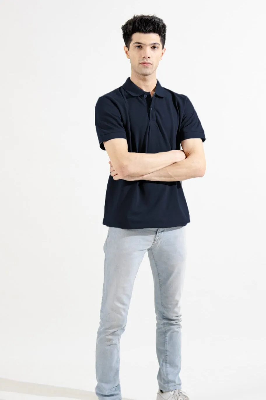 Polo Republica Men's Essentials Premium Short Sleeve Polo Shirt