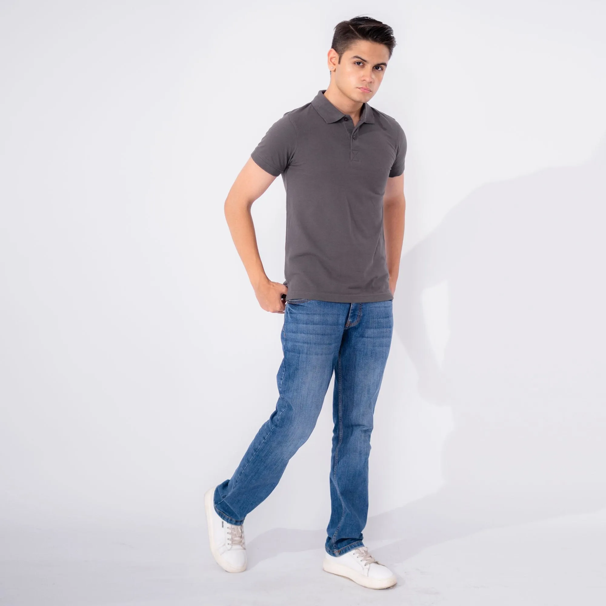 Polo Republica Men's Essentials Premium Short Sleeve Polo Shirt