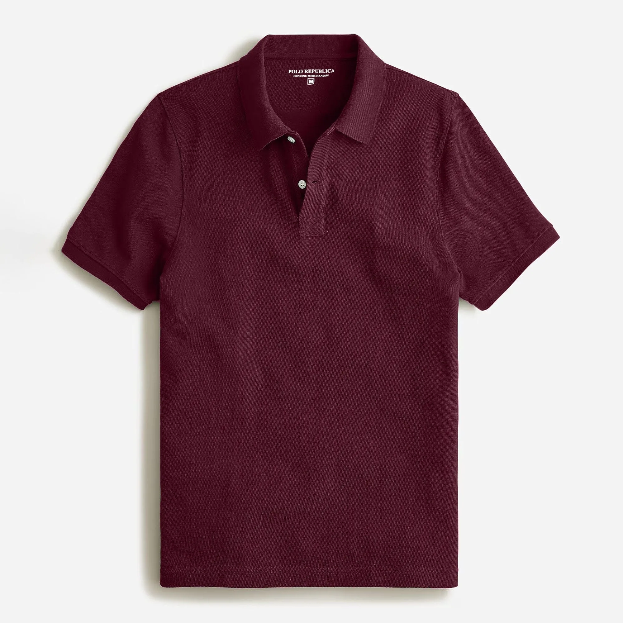 Polo Republica Men's Essentials Premium Short Sleeve Polo Shirt