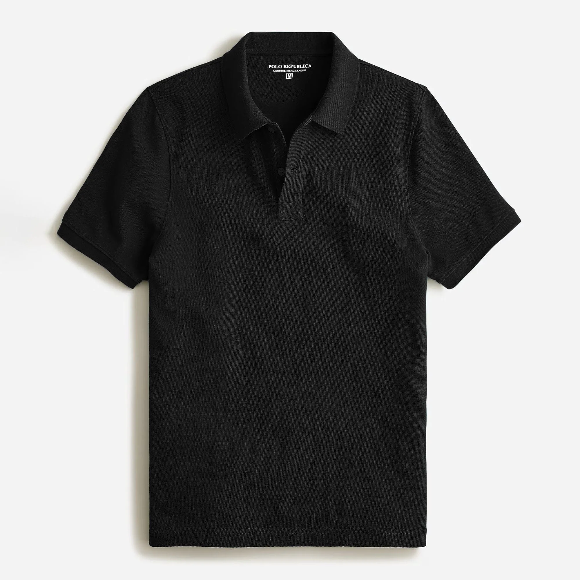 Polo Republica Men's Essentials Premium Short Sleeve Polo Shirt