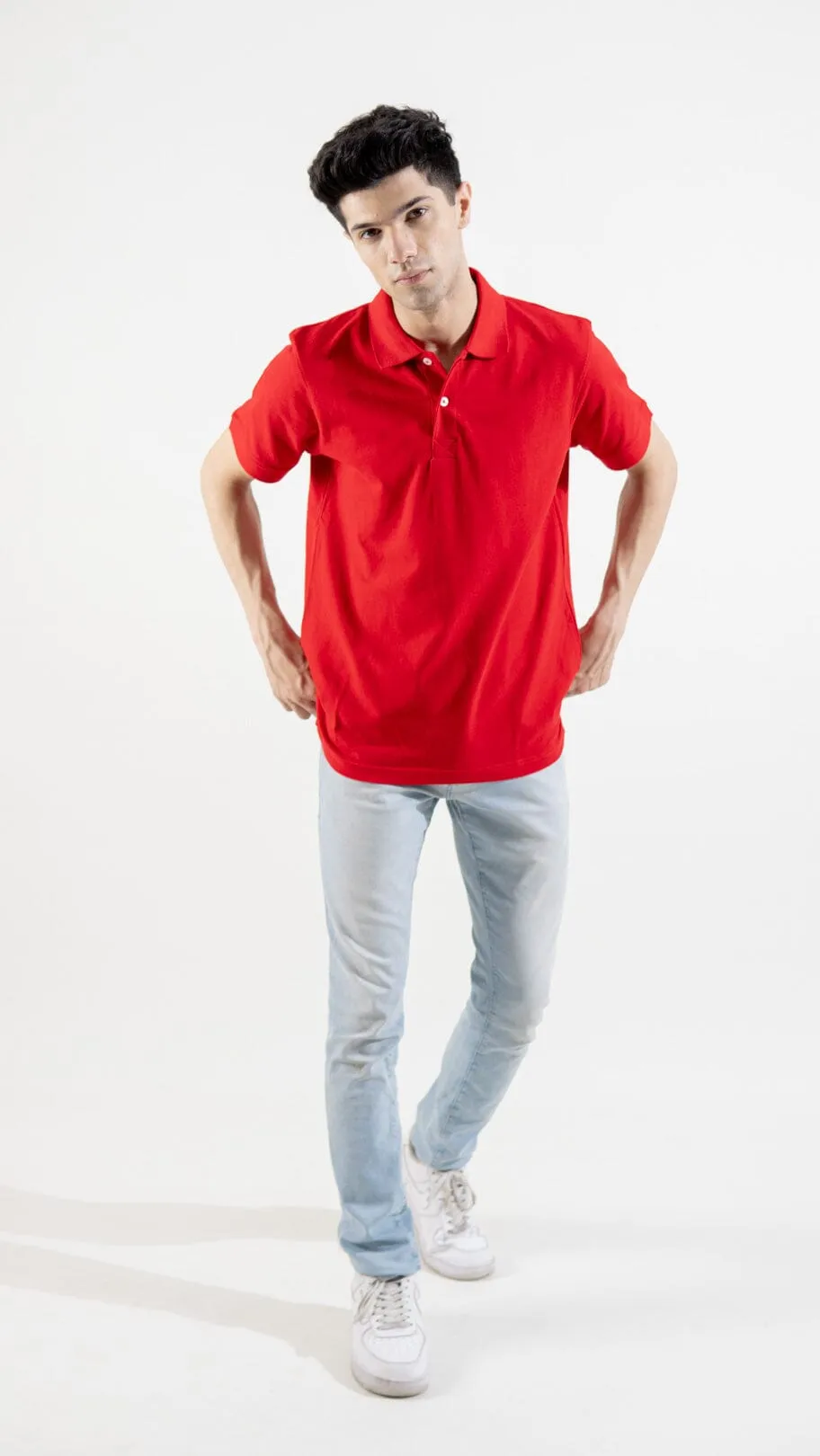 Polo Republica Men's Essentials Premium Short Sleeve Polo Shirt